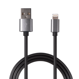 Zeige Details für USB Datenkabel "Luxury" - Apple 8pin - Metall Bild von USB Datenkabel "Luxury" - Apple 8pin - Metall