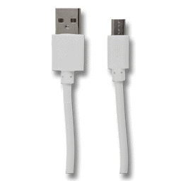Zeige Details für USB Datenkabel - weiss - 100cm Bild von USB Datenkabel - weiss - 100cm