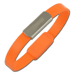 Zeige Details für USB Armband - orange - 24cm Bild von USB Armband - orange - 24cm