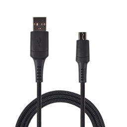 Zeige Details für USB Datenkabel "Xtreme" - schwarz - 100cm Bild von USB Datenkabel "Xtreme" - schwarz - 100cm