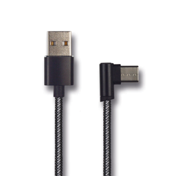 Zeige Details für USB Datenkabel "Deluxe" - schwarz - 100cm Bild von USB Datenkabel "Deluxe" - schwarz - 100cm