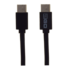 Zeige Details für USB Datenkabel - schwarz - 100cm Bild von USB Datenkabel - schwarz - 100cm