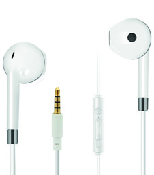 Zeige Details für In-Ear Stereo-Headset "Comfort" - grau Bild von In-Ear Stereo-Headset "Comfort" - grau