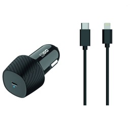 Zeige Details für Netz-Ladeset 100V-240V (2-teilig) - Power Delivery - schwarz Bild von Netz-Ladeset 100V-240V (2-teilig) - Power Delivery - schwarz