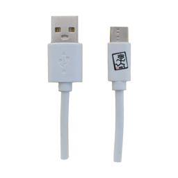 Zeige Details für USB Datenkabel - weiß - 100cm Bild von USB Datenkabel - weiß - 100cm