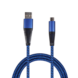 Zeige Details für USB Datenkabel - blau - 100cm Bild von USB Datenkabel - blau - 100cm