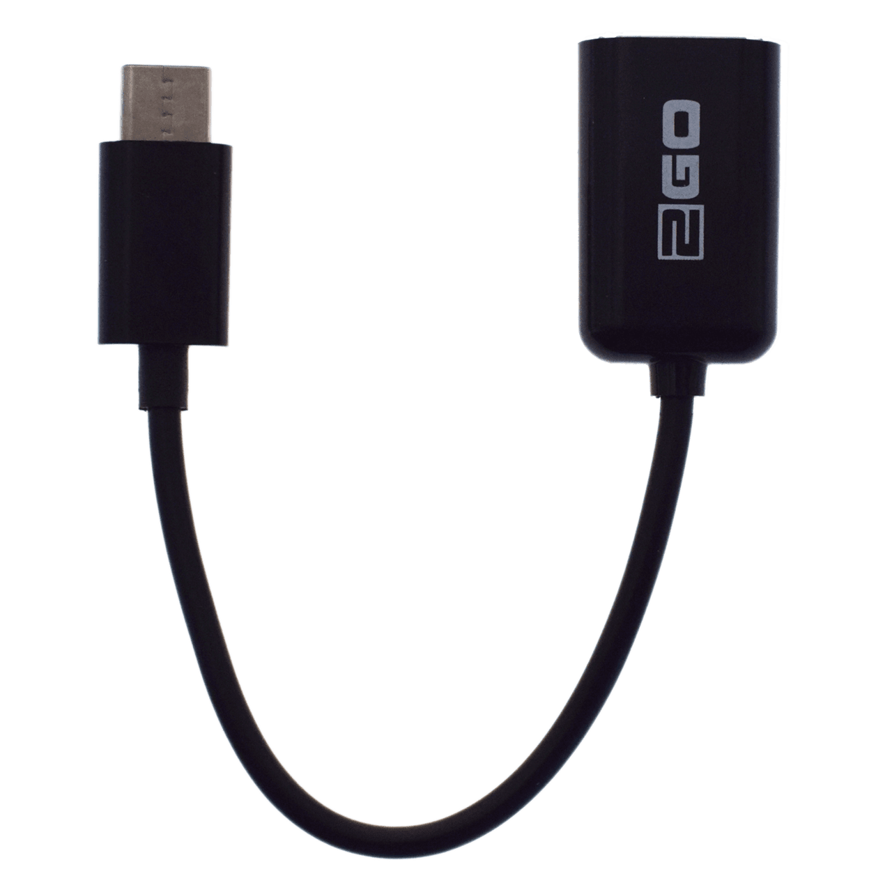 Bild von USB OTG Host Kabel - schwarz - 14,5cm