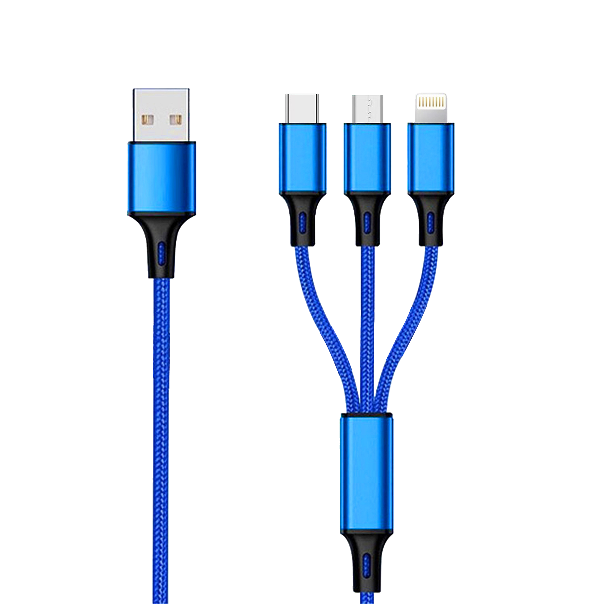 2GO-Mobile.net -B2B-. USB Datenkabel - Type C USB - LED-Beleuchtung - 3  Farben