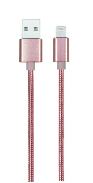 Bild von USB Datenkabel "Luxury" - rose - 100cm