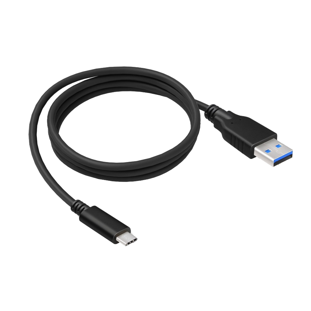 Bild von USB Datenkabel - schwarz - 100cm