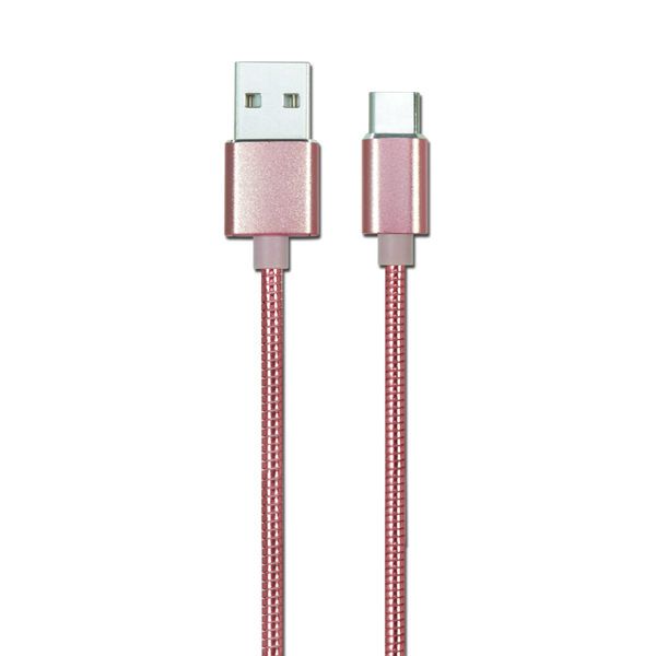 Bild von USB Datenkabel "Luxury" - rose - 100cm