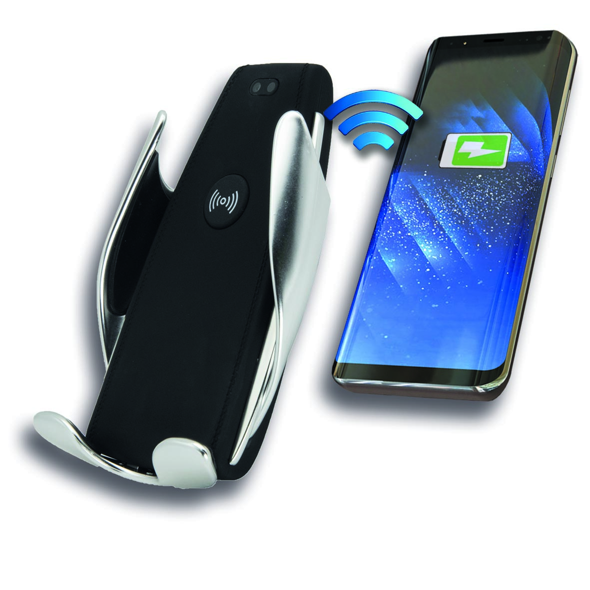 2GO Mobile.net - B2C -. Universal Smartphone-Halterung mit Wireless  Charging-Funktion