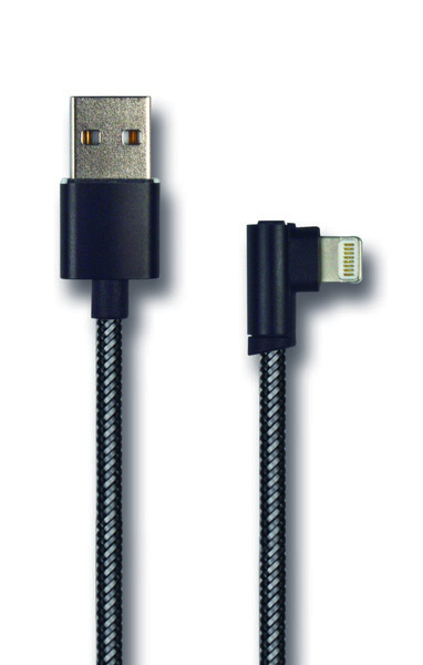 Bild von USB Datenkabel "Deluxe" - Apple 8-Pin - schwarz