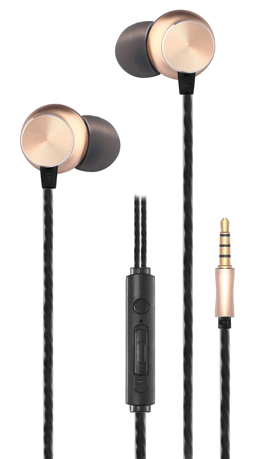 Bild von In-Ear Stereo-Headset "Deluxe" - gold