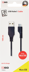 Bild von USB Datenkabel - schwarz - mit blauer LED-Beleuchtung - 100cm
