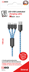 Bild von  3in1 USB LED Kabel blau 100cm