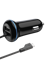 Bild von USB Kfz-Ladegerät Micro USB 12V/24V 2,4A, schwarz 