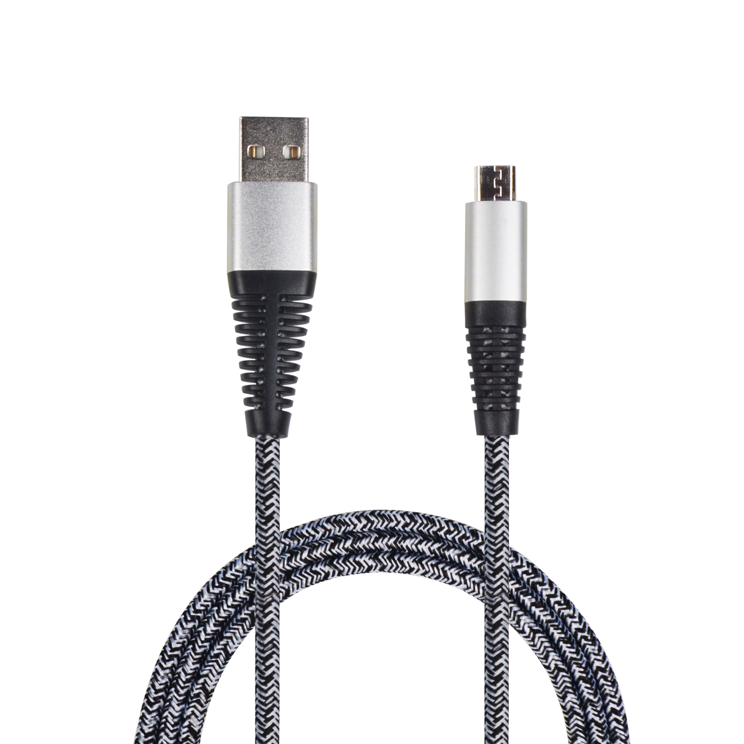 Bild von USB Datenkabel - silber - 100cm