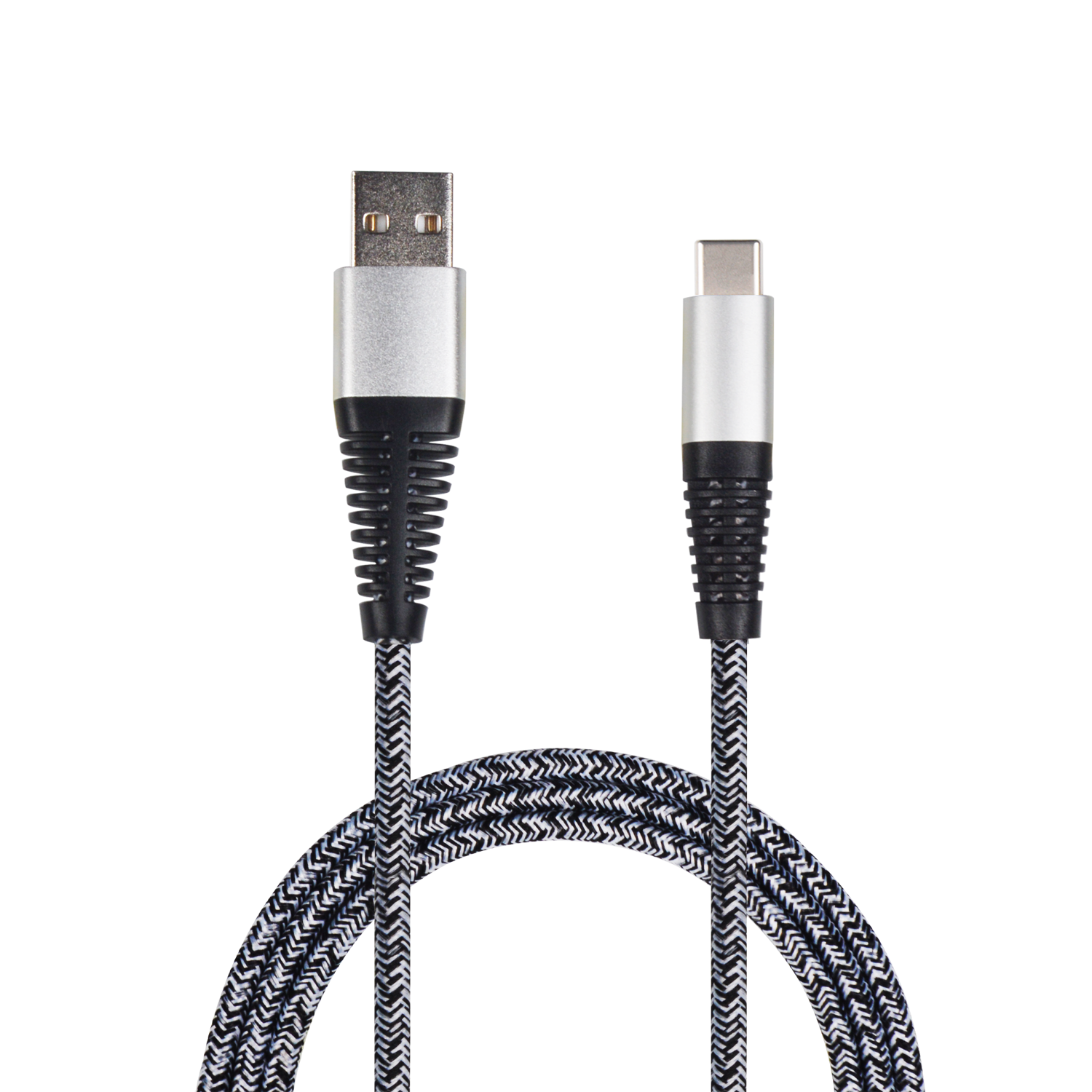 Bild von USB Datenkabel - silber - 100cm